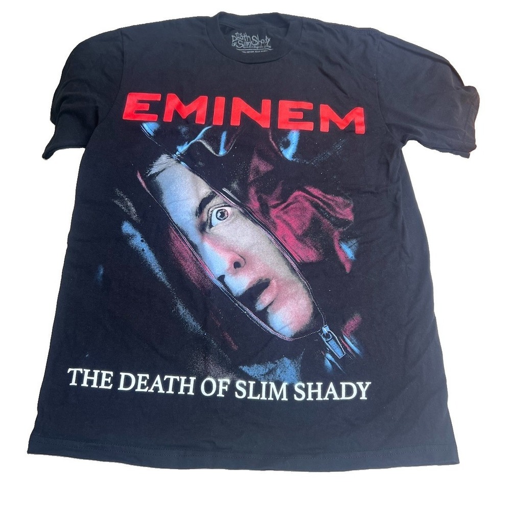Eminem "The Death of Slim Shady (Coup De Grâce)" Graphic T-Shirt Men's Medium